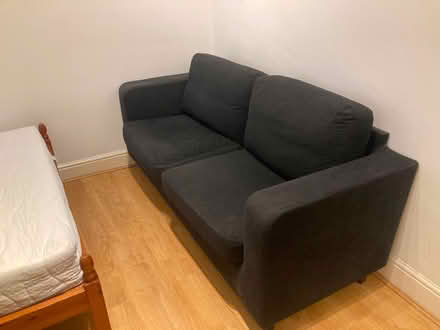 Photo of free Black sofa - NEED GONE ASAP - will pay 20£ to collect (Upper Holloway N19) #1