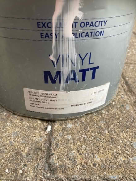 Photo of free Pink paint (Longlevens GL2) #2