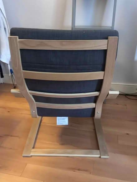 Photo of free IKEA Poang Armchair Grey Fabric (Langley Park DH7) #3