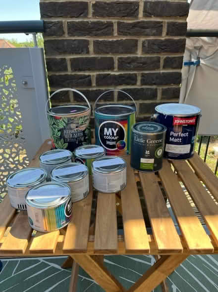 Photo of free Leftover paint and samples (Charlton SE7) #1