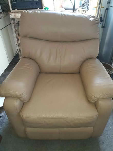 Photo of free Leather electric rise recliner (Necton PE37) #3