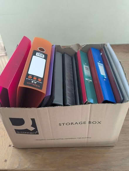Photo of free Lever arch files and ring binders (Ealing W13) #1