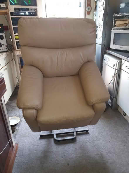 Photo of free Leather electric rise recliner (Necton PE37) #1