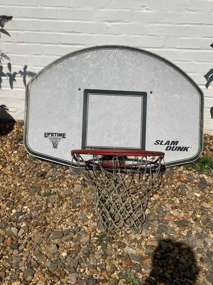 Photo of free Basketball hoop and backboard (Great Linford MK14) #1