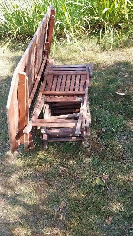 Photo of free Garden Table with 6 Chairs (Berrylands KT5) #1