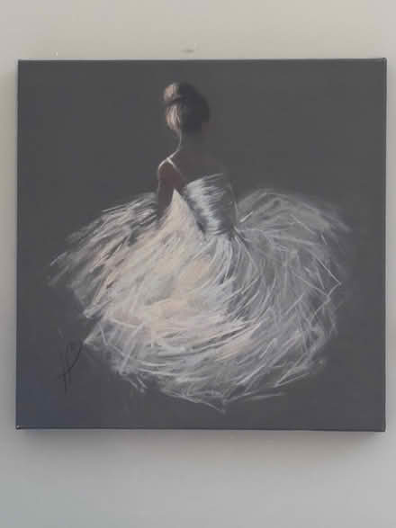 Photo of free Ballerina Print on Canvas Square (Langley Park DH7) #1