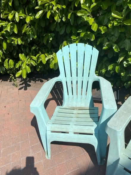 Photo of free Tough sturdy plastic chairs (Leigh Sinton WR13) #2