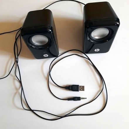 Photo of free HP Multimedia Speakers (USB) (Long Melford CO10) #3