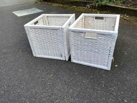 Photo of free Two storage baskets (BH13 Branksome Park) #1