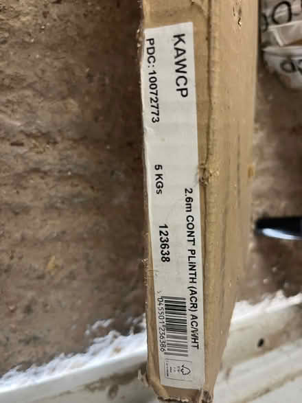 Photo of free White kitchen kickboards / plinths (TN1) #1