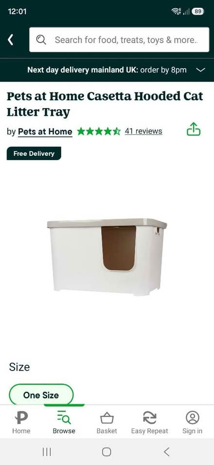 Photo of free Large Cat Litter Box (RG213AD) #1