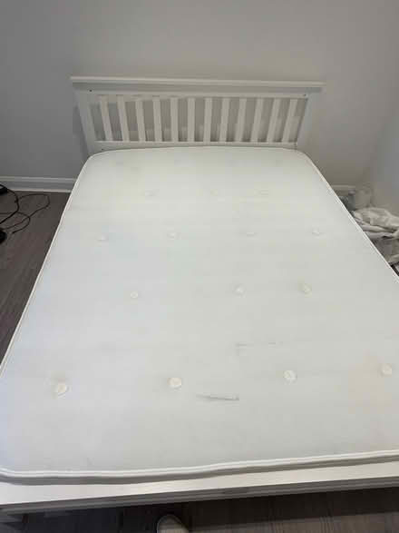 Photo of free King bed base + mattress (Sw19 2dh) #2