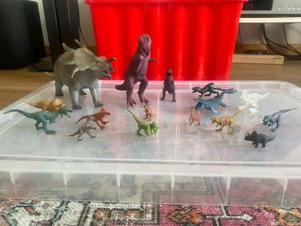 Photo of free Selection of dinosaurs and a snake (Perdiswell WR3) #2
