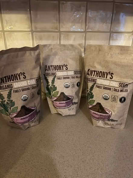 Photo of free Anthony's Organic Ground Chia Seeds (Southwest side of Ann Arbor) #1
