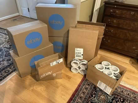 Photo of free eBay boxes and tape (Southwest side of Ann Arbor) #1