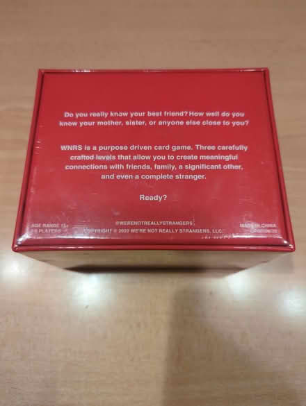 Photo of free "we're not really strangers" game (Little Italy) #1