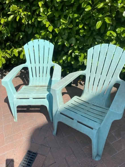 Photo of free Tough sturdy plastic chairs (Leigh Sinton WR13) #1