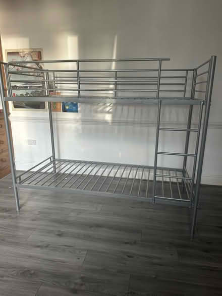 Photo of free Silver bunk bed (Oldham OL8) #1