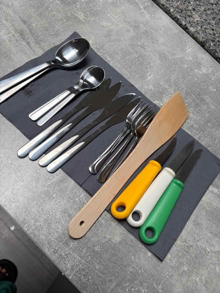 Photo of free Assorted kitchenware – plates, cutlery, bowls, pots and pans (Kings Buildings EH9) #1