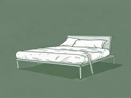 Photo of free King Size Bed - Metal Frame With Good Mattress (Ramsgate CT11) #1