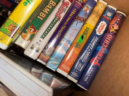 Photo of free VHS tapes (upper middle and eighth line) #3