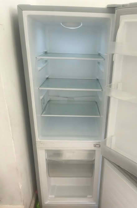 Photo of free Silver Standing Fridge Freezer (Levenshulme, M19) #2