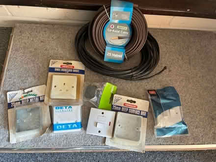 Photo of free Cable & sockets (East Malling ME19) #1