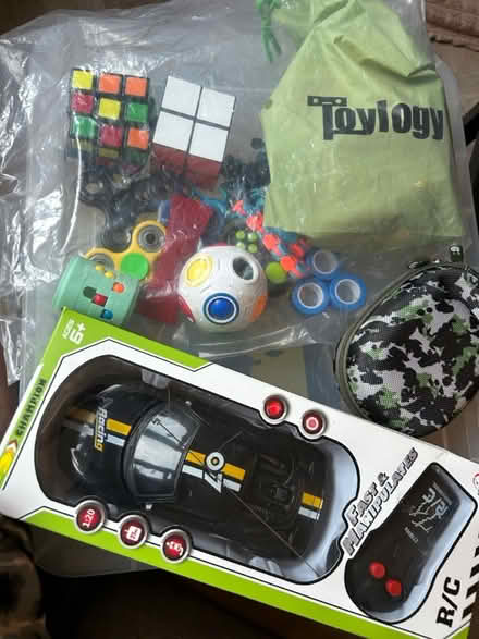 Photo of free Bag of Fidget Toys , new remote car (Hecky WF16) #1