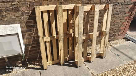 Photo of free Two Wooden Pallets (Broadbridge Heath, RH12) #1