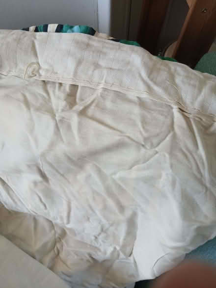 Photo of free Pair of large lined very retro curtainsns (Leckhampton GL53) #2