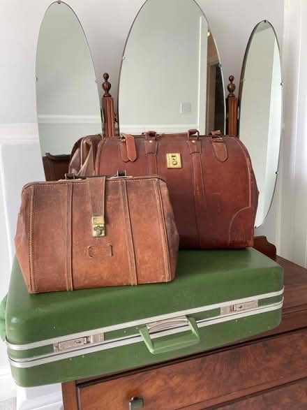Photo of free Vintage suitcase and bags (Levenshulme M19) #1
