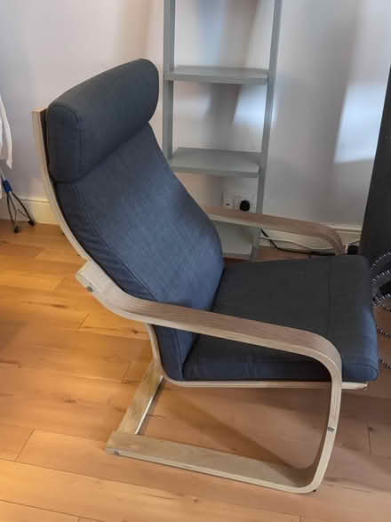 Photo of free IKEA Poang Armchair Grey Fabric (Langley Park DH7) #2