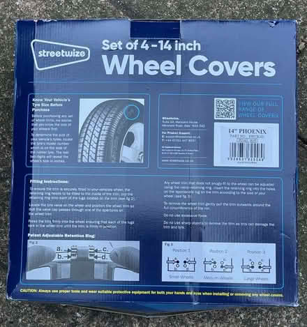Photo of free Set (4) of car Premium Wheel Covers, 14 inch (Hanover BN2) #2