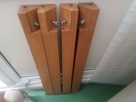 Photo of free Oak dining table & 4 chairs (Stanycliffe M24) #3