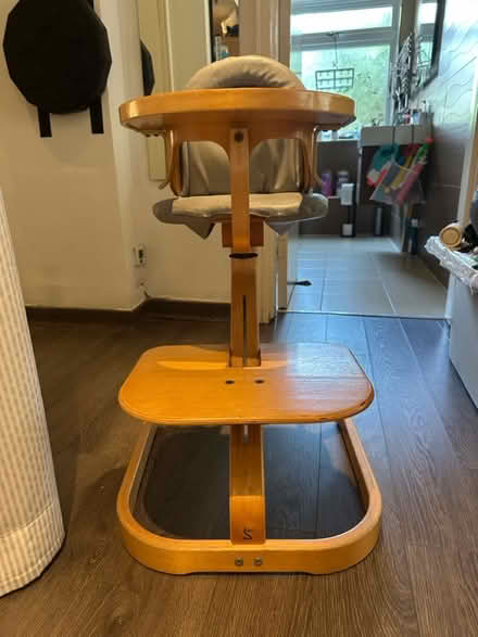 Photo of free SVAN Wooden High Chair (Richmond (north sheen station)) #4
