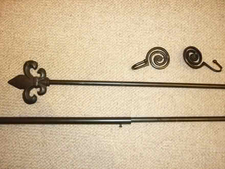 Photo of free Metal curtain pole (Blagdon BS40) #1
