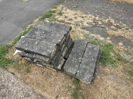 Photo of free Flagstones and old bricks - SY1 4 (Shrewsbury SY1) #1