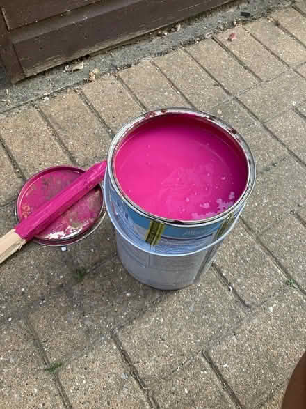 Photo of free Pink paint (Longlevens GL2) #1