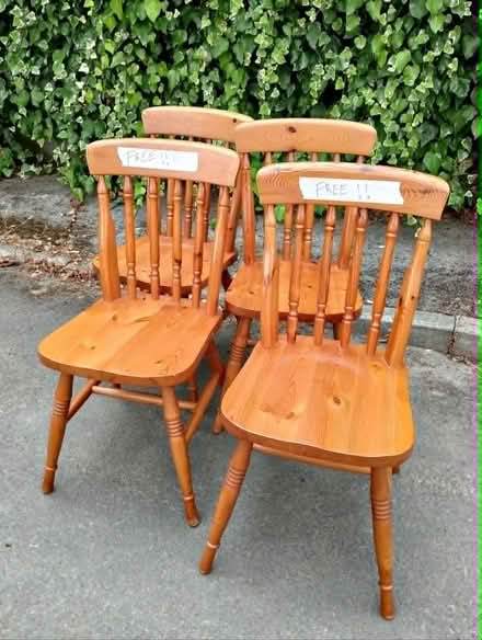 Photo of free Dining chairs (Guiseley LS20) #2