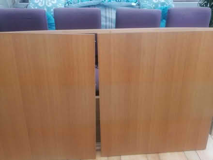 Photo of free Oak dining table & 4 chairs (Stanycliffe M24) #1