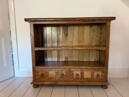 Photo of free Solid Wood shelving unit (Cobham KT11) #1