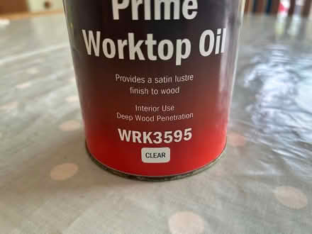 Photo of free Howdens Prime Worktop Oil, clear 3595 Top oil (Otford TN14) #2