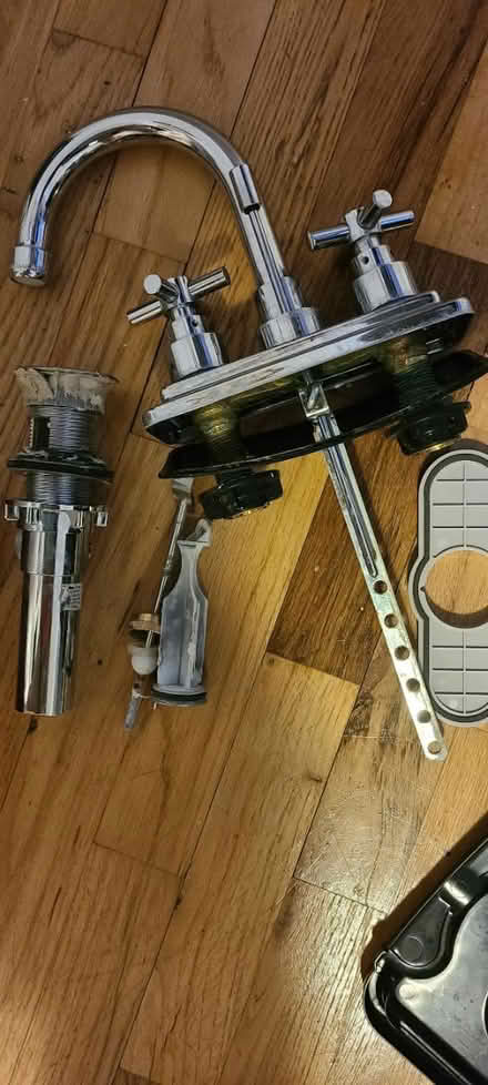 Photo of free Chrome narrow set bathroom faucet (South beacon hill) #1