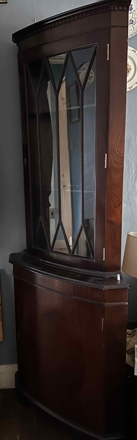 Photo of free Corner display/storage cabinet (islington N1) #1