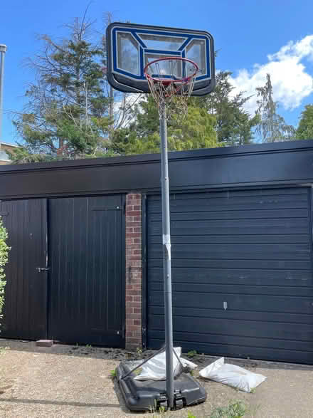 Photo of free Basketball stand and hoop (Kingsway CB4) #1