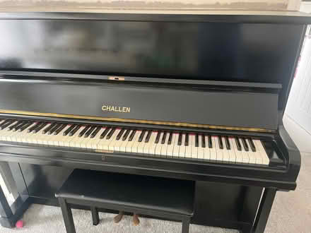 Photo of free Challen piano and stool (Leeds LS16) #1