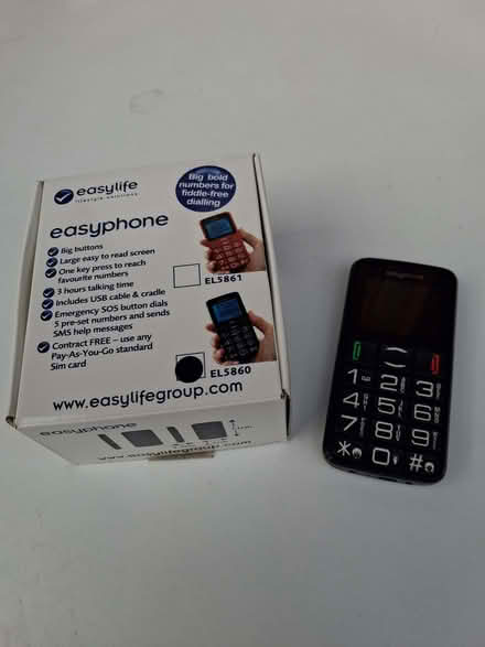 Photo of free Mobile phone with large keys (Rhayader LD6) #1