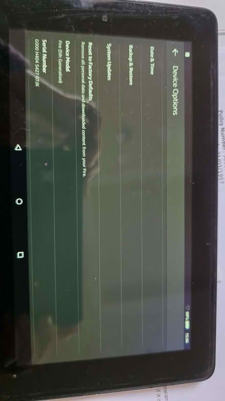 Photo of free Old Amazon Kindle Fire (Inchbrook GL6) #3