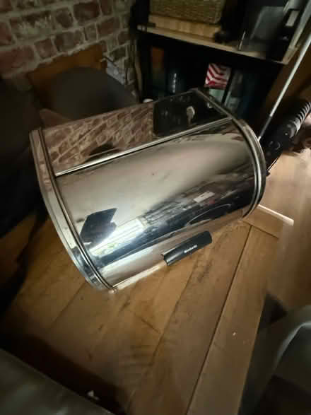 Photo of free Small metal brabantia bread bin (Ealing W5) #1