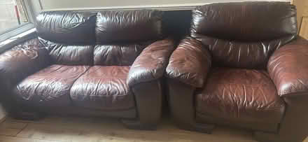 Photo of free Sofa and armchair (New Town CO3) #3